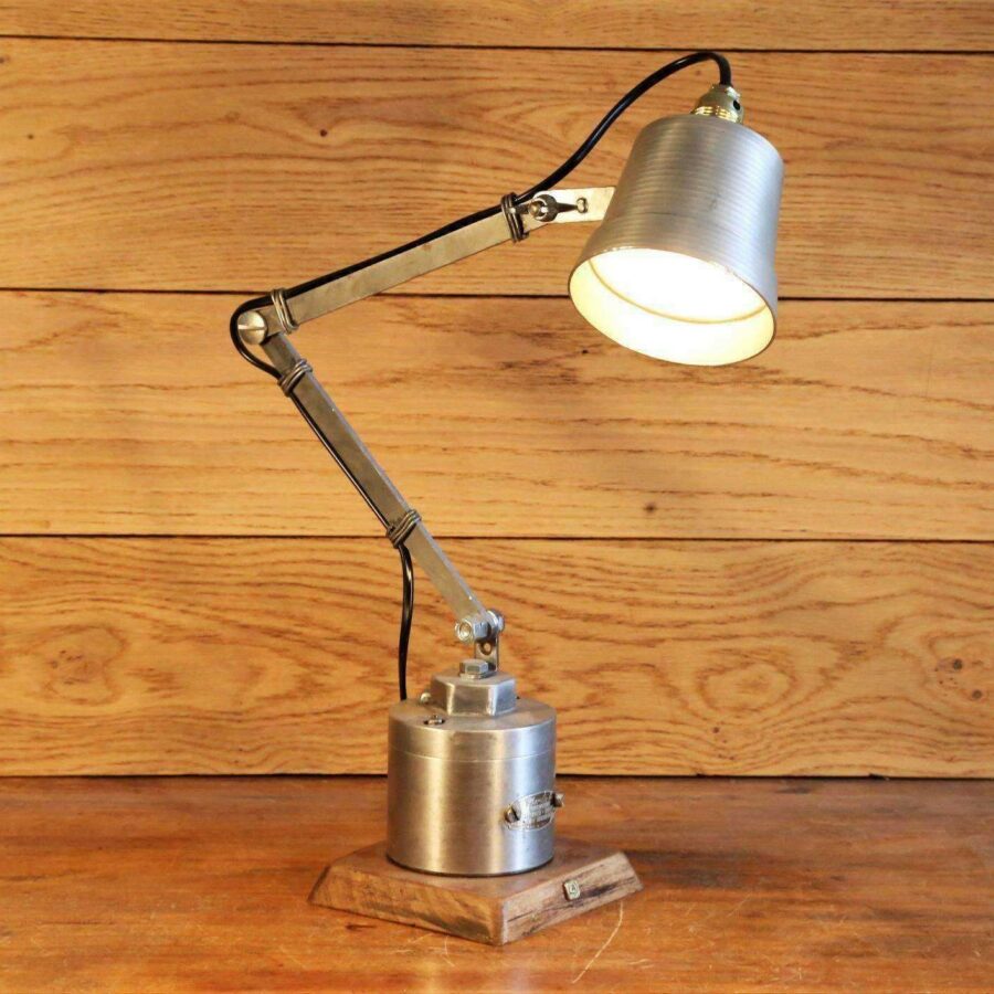 Lampe articulée de bureau métal style industriel